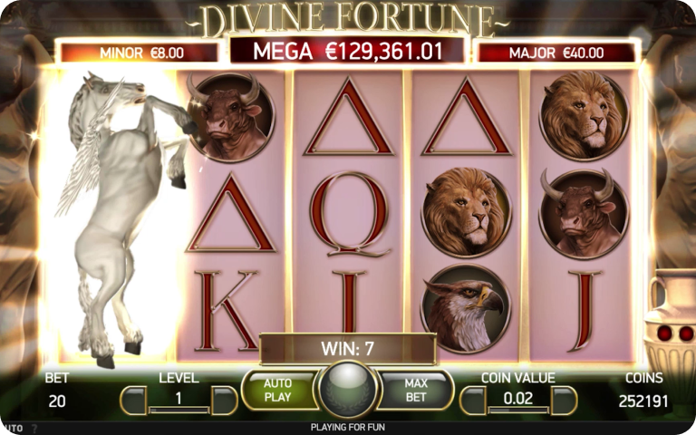Divine Fortune casino spellen online: complete beoordeling